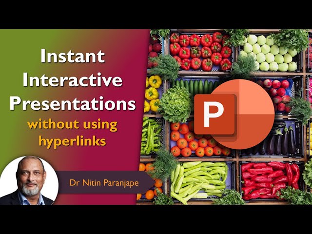 How to create Interactive Presentations in PowerPoint - without using hyperlinks - Insert Zoom
