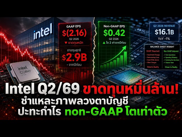 Intel Q2/24 $12 Billion Loss! Dissecting the Accounting Illusion vs. Doubled Non-GAAP Profit