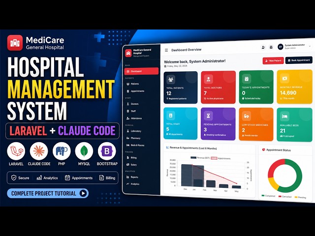 Build a Hospital Management System in Laravel with Claude Code