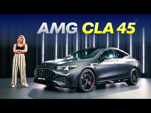 Mercedes-AMG CLA 45: Un pequeño bólido de 680 hp