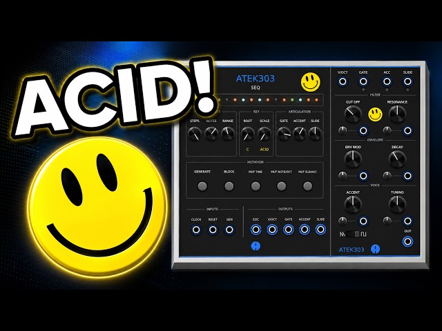 He emulado el TB-303 para VCV Rack... y le he puesto un cerebro