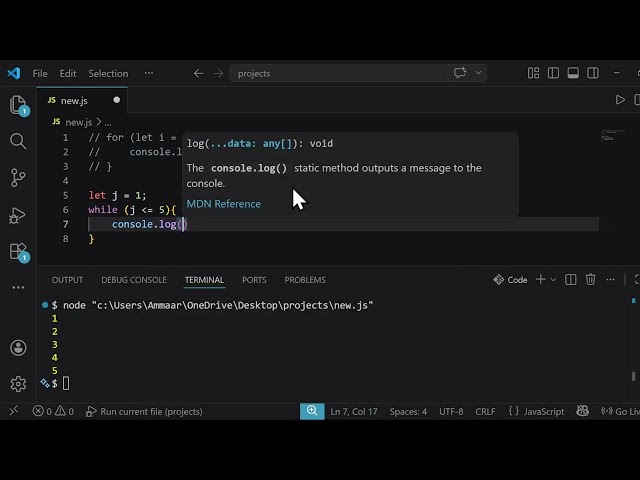 Learn JavaScript Loops in 5 Minutes (Beginner Friendly)