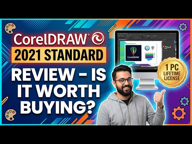 CorelDRAW 2021 Standard Review – Is It Worth Buying? | 1 PC Lifetime License