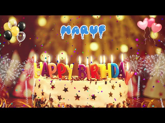 MARUF Birthday Song – Happy Birthday to You