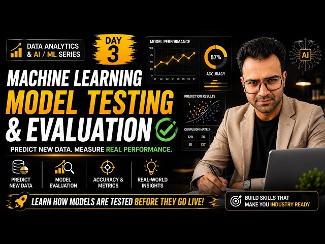 Testing & Evaluating Machine Learning Models | Python Data Analytics & AI/ML Course