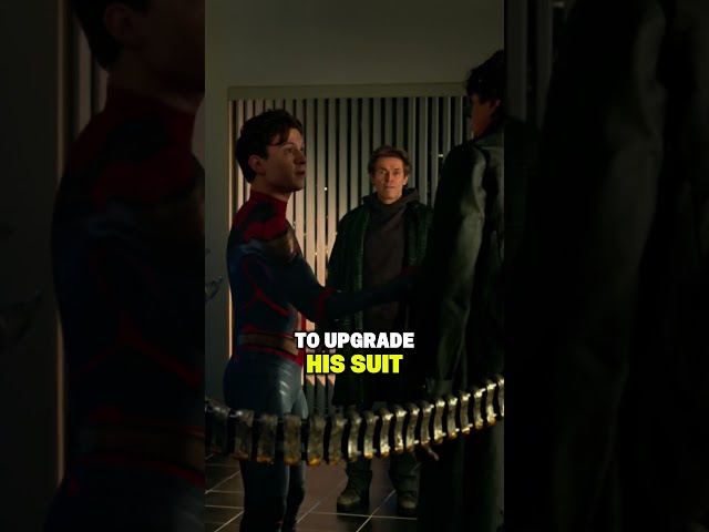 Doc Ock didn't return Peter's nano tech #marvel #mcu