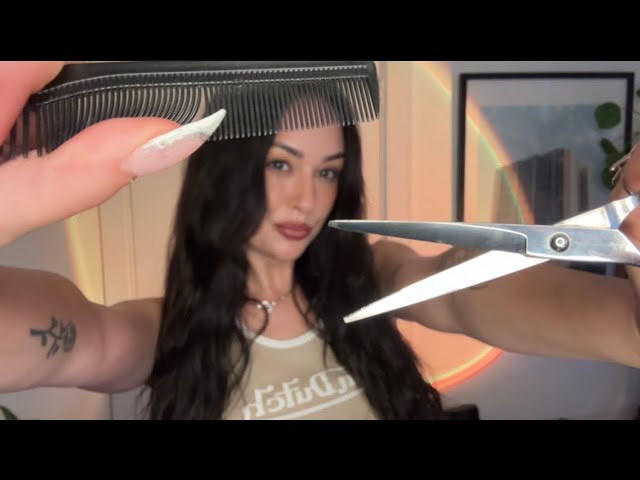 [ASMR] Tingliest Haircut This Far!!✂️ (very fast & aggressive)
