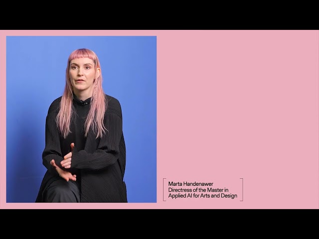 Master in Applied AI for Arts and Design - Elisava