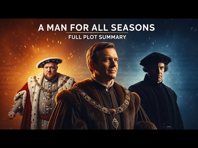 A MAN FOR ALL SEASONS - PLOT SUMMARY #literaturereview  