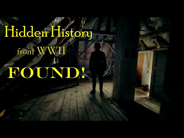 Uncovering SECRETS from World War 2 in 1930s German house! AWESOME WW2 evidence FOUND in old attic!