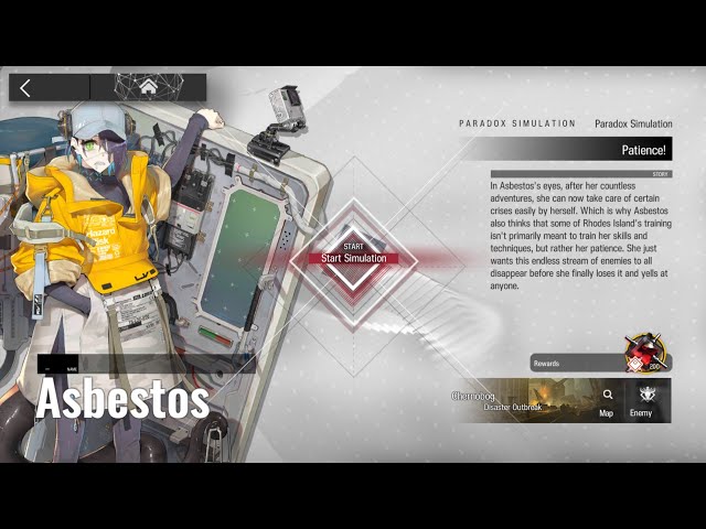 Arknights Paradox Simulation Asbestos Guide