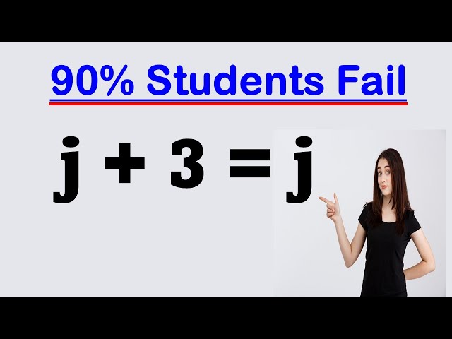 Solving a 'Harvard' University entrance exam |Find J?