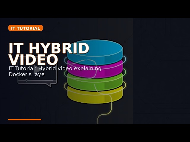 IT Tutorial: Hybrid video explaining Docker's layered image cache, why CO