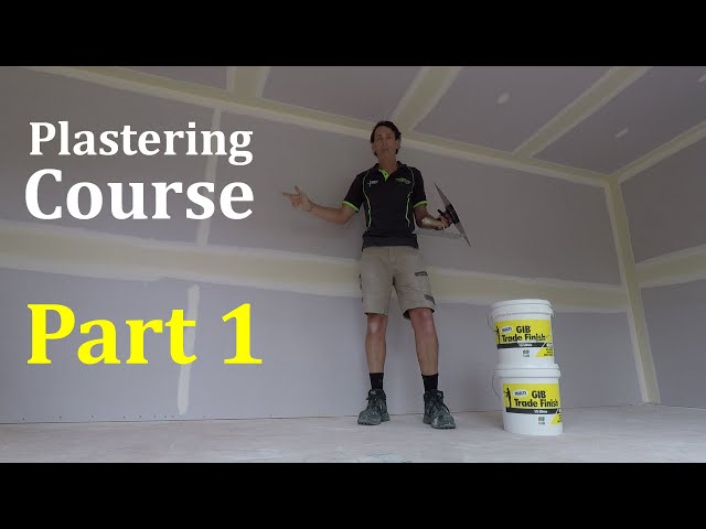 Taping Joints - FREE Plastering Course - Part 1 of 5