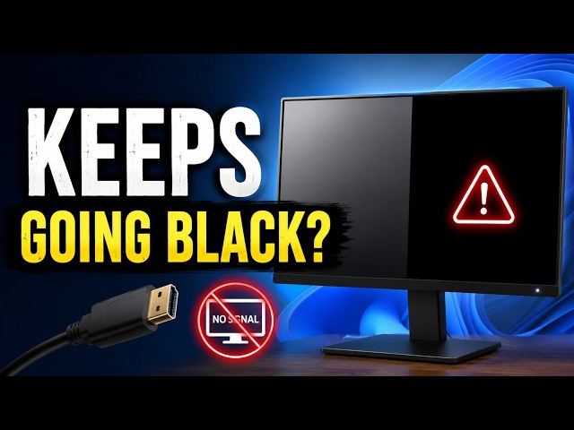 Why Your Monitor Turns Off Every Few Seconds – How to Fix It