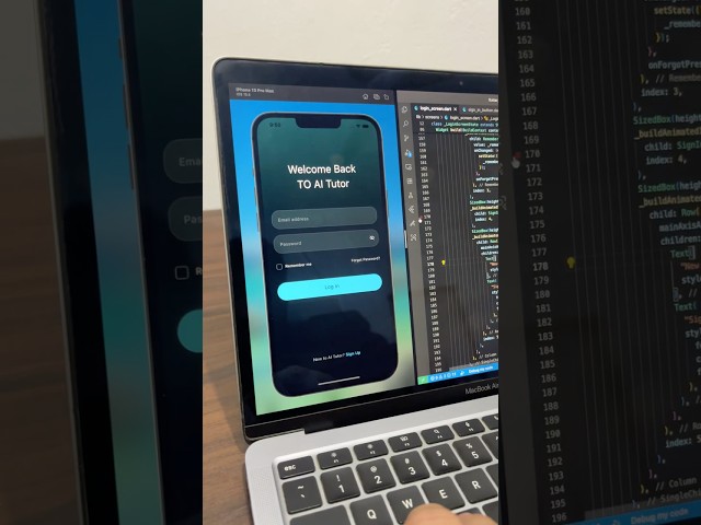 Coding a Clean Login Screen | Flutter