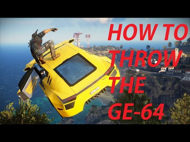 Just Cause 3 - How to throw GE-64