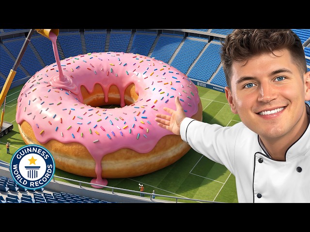 I Cooked The World's Largest Donut