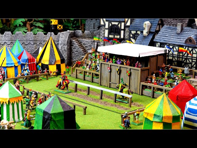Make a Medieval Jousting Tournament in Miniature! | Classic Warhammer Bretonnians