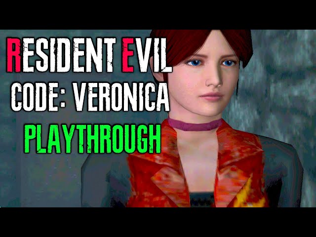 RESIDENT EVIL CODE VERONICA PLAYTHROUGH - PART 1 (NEON SLICE)
