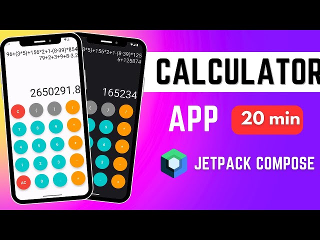 How to make a Calculator in Android |  Jetpack Compose 2024