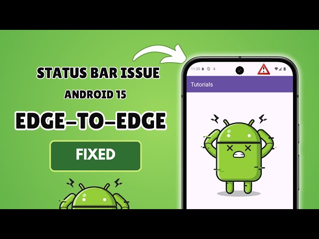 Android 15 Status Bar FIX (Finally) !