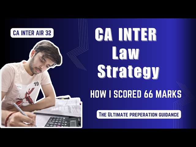 CA INTER Corporate & Other Laws Strategy | Ultimate Tips & Techniques | #cainterlaw #cainter