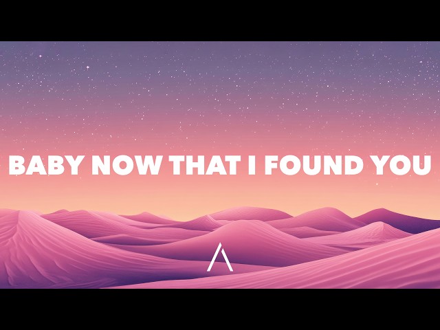Ella Bright - Baby Now That I Found You (Lyrics)