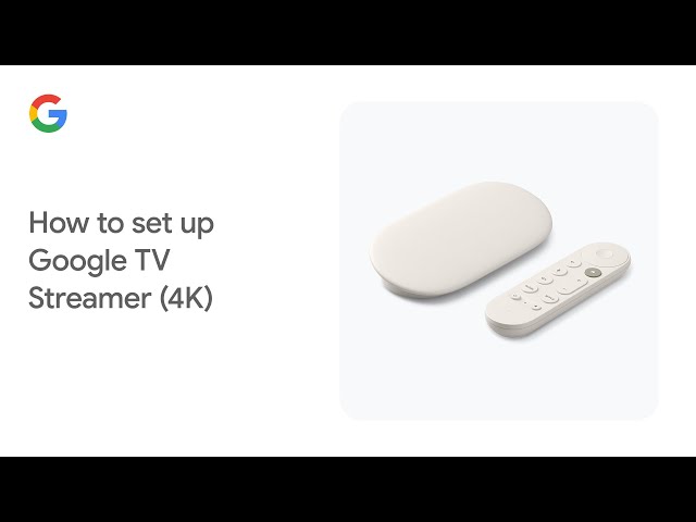 Set up Google TV Streamer (4K) & Voice Remote through the Google Home app