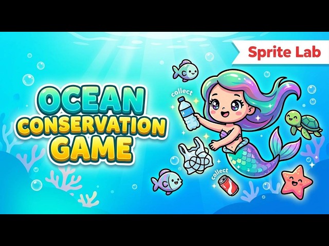 Sprite Lab Tutorial: Build an Interactive Ocean Conversation Game