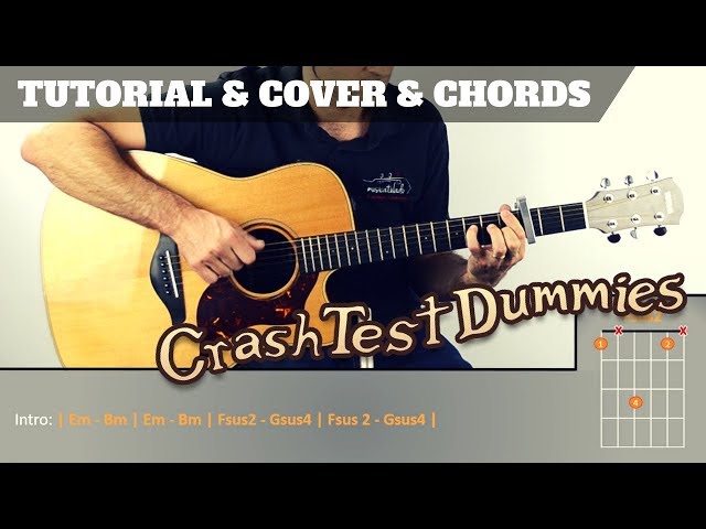 How to play MMMM MMMM I Crash Test Dummies | FREE PDF | EASY Tutorial CHORDS, TABS and, lyrics