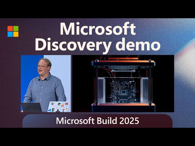 Microsoft Discovery Demo: Microsoft Build 2025