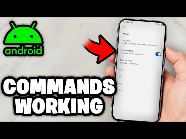 How To Use Android Voice Commands - Tutorial