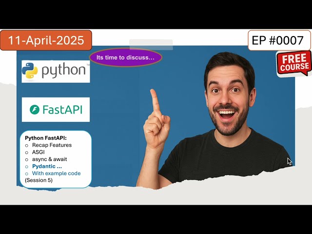 FastAPI Async & Await Made Easy 🔥 | Session 5 | FastAPI Tutorial for Beginners in Simple English