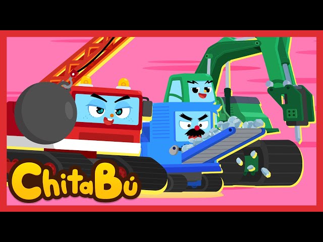 Equipo Pesado de  Construcción  | Canciones Infantiles | #ChitaBú