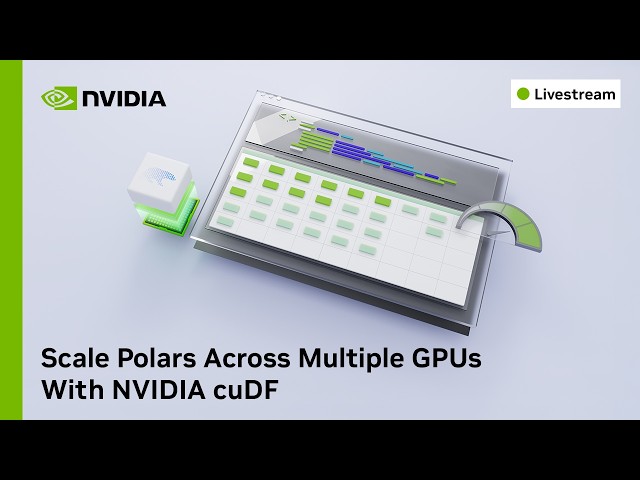 Run Your Polars Code on Multiple GPUs | Live with cuDF Polars
