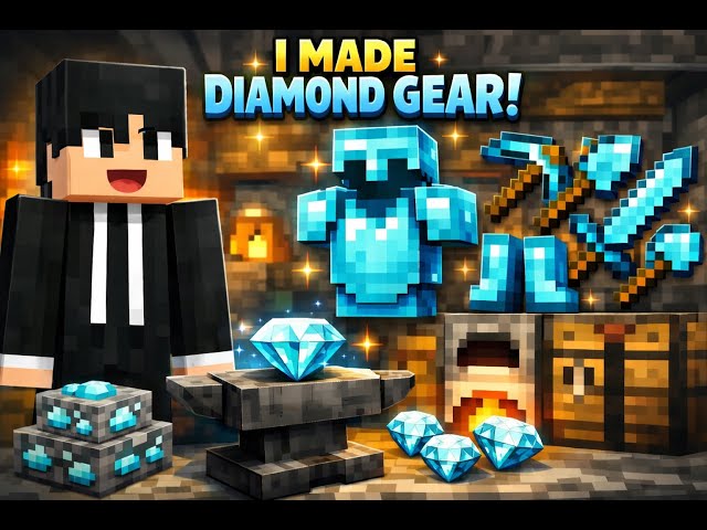 I FINALLY MADE FULL DIAMOND GEAR 😱