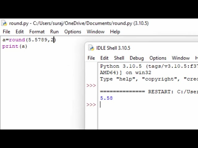Predefined function Round in Python@COMPUTEREXCELSOLUTION