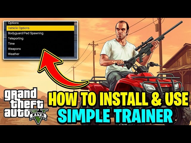 How to Install Simple Trainer in GTA 5 | Mod Menu in GTA 5 | Simple Trainer GTA 5