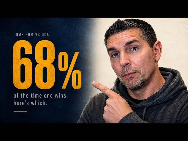 You Have $10K in Cash — Lump Sum or DCA? The Data Settles This.