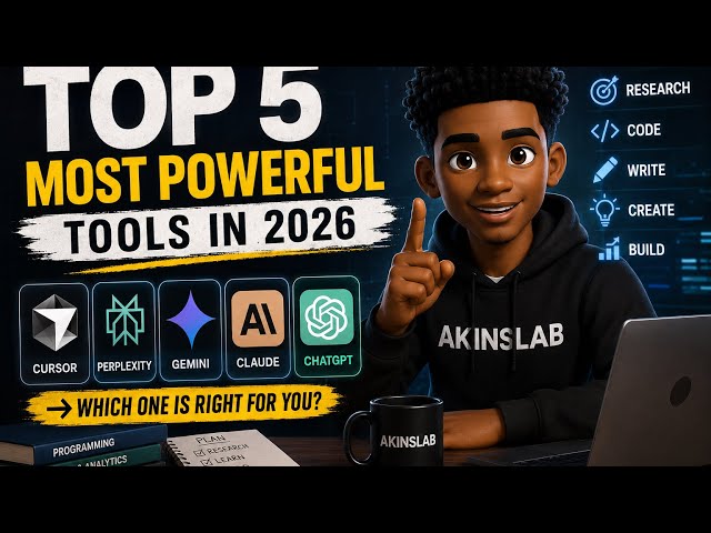 5 AI Tools That Can Make You Smarter, Faster & More Productive