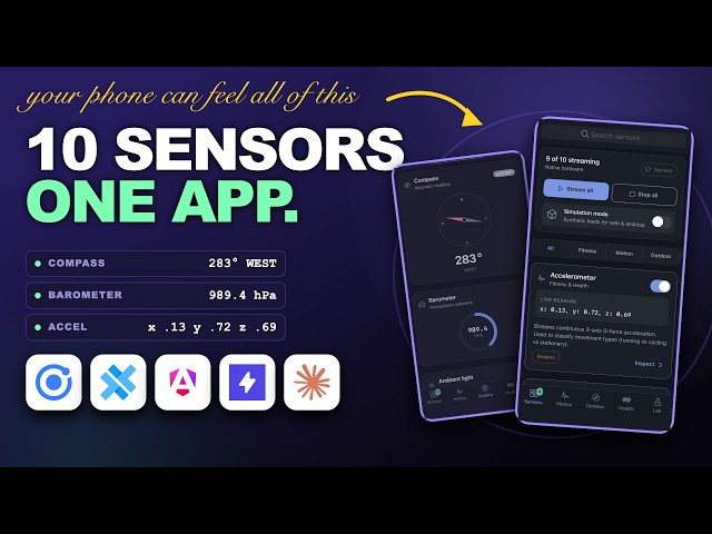 Your Phone Has 10 Sensors You've Never Used (Ionic 9 + Capacitor)