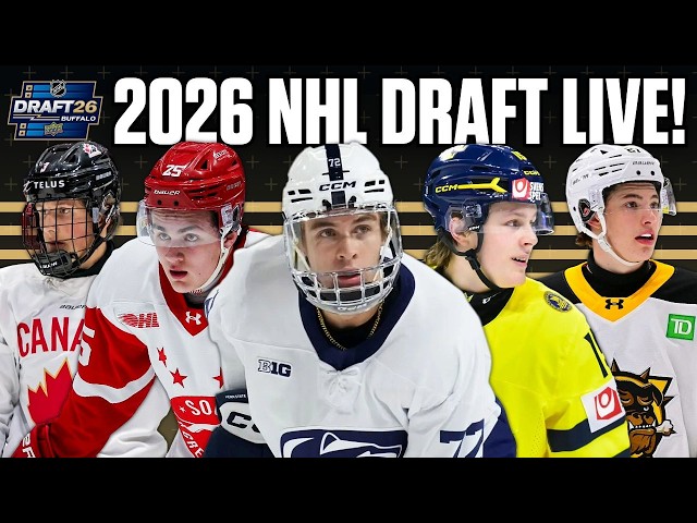 NHL Draft LIVE - Round 1 With The Steve Dangle Podcast