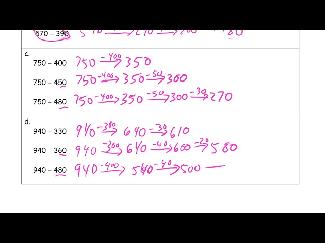 lesson 4 homework module 5 grade 2