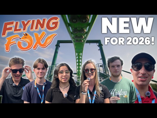 We Rode America's NEWEST Coaster - Flying Fox! | Kentucky Kingdom Vlog 5/28/26
