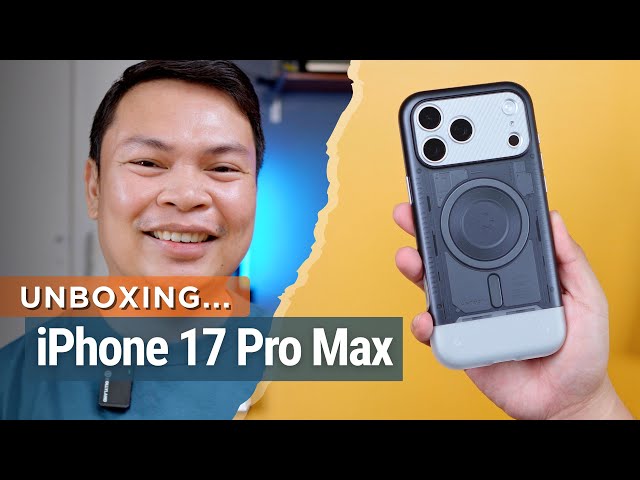 iPhone 17 Pro Max (Silver) - UNBOXING and ACCESSORIES! | Sulit Tech Reviews