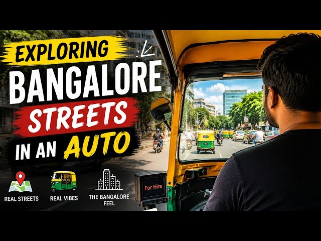 The BEST Way to See Bangalore? Just Take an auto 🛺! 🇮🇳
