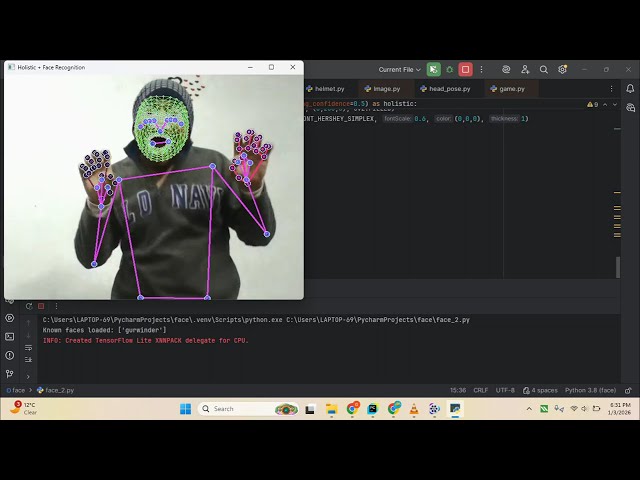 Python + AI = The Ultimate Dance Machine! 🤖💃🔥 | Full Body Tracking & Gesture Recognition