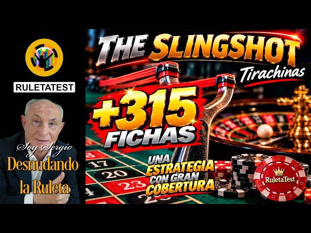 THE SLINGSHOT 🎯 +315 chips in the roulette test!