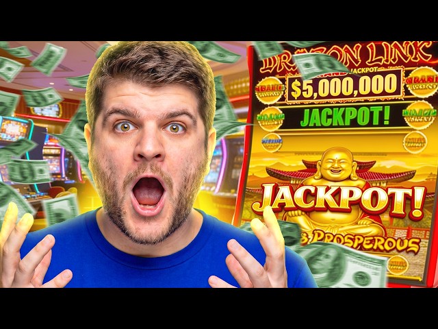 I Played a $5,000,000 Jackpot Slot and THIS HAPPENED!